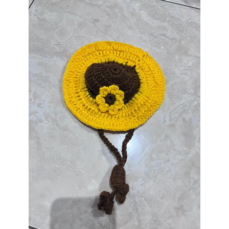 Jual PART 1 TOPI RAJUT KUCING kalung kucing rajut topi hewan kucing ...