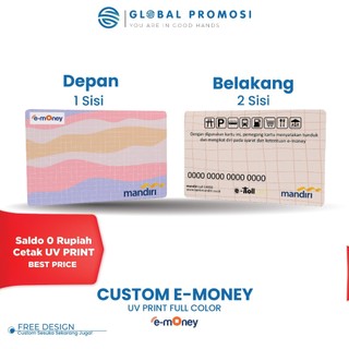 Jual Emoney eToll Mandiri Custom Cetak 1 & 2 Sisi - Custom Cetak Print ...