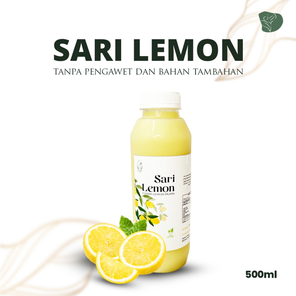 Jual Sari Lemon 500ml Asli Untuk Diet Tanpa Pengawet Extrak Lemon