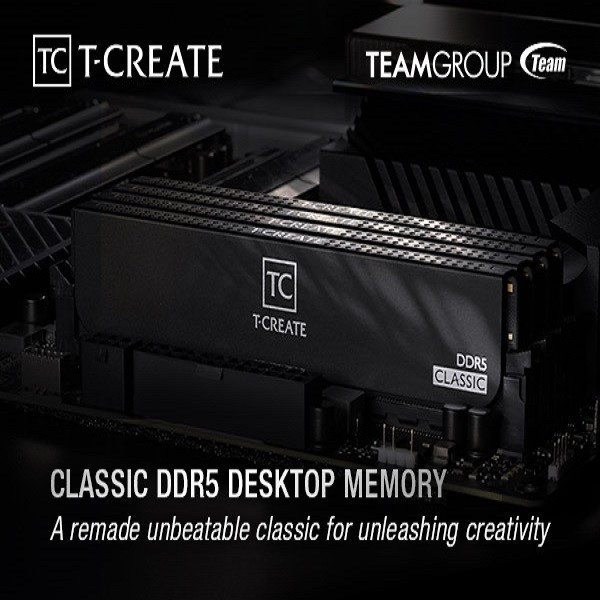 Jual TEAM T-CREATE CLASSIC DDR5 PC5-48000 6000MHz 64GB ( 2x32GB ...