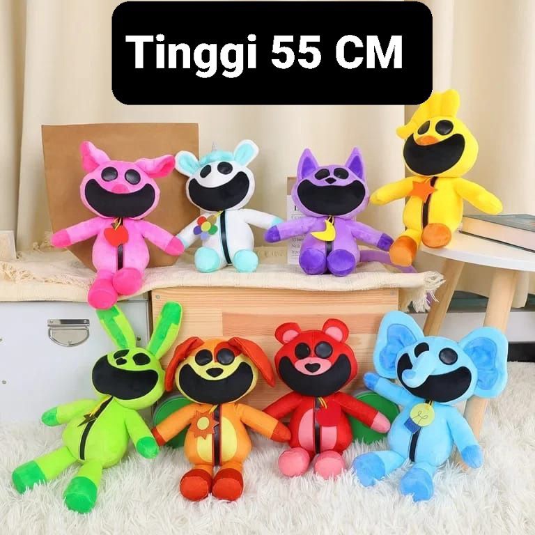 Jual Art H37q Ukuran 55 Cm Boneka Cat Nap Smiling Critters Series 