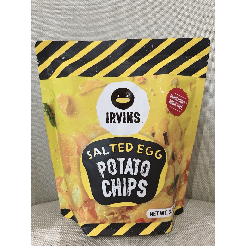 Jual IRVINS SALTED EGG POTATO CHIPS 95 GRAM | PRODUCT OF SINGAPORE ...