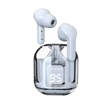 Pro 4 TWS Headset Bluetooth With Mikrofon Smart Touch Control Handset Bluetooth Bass Super