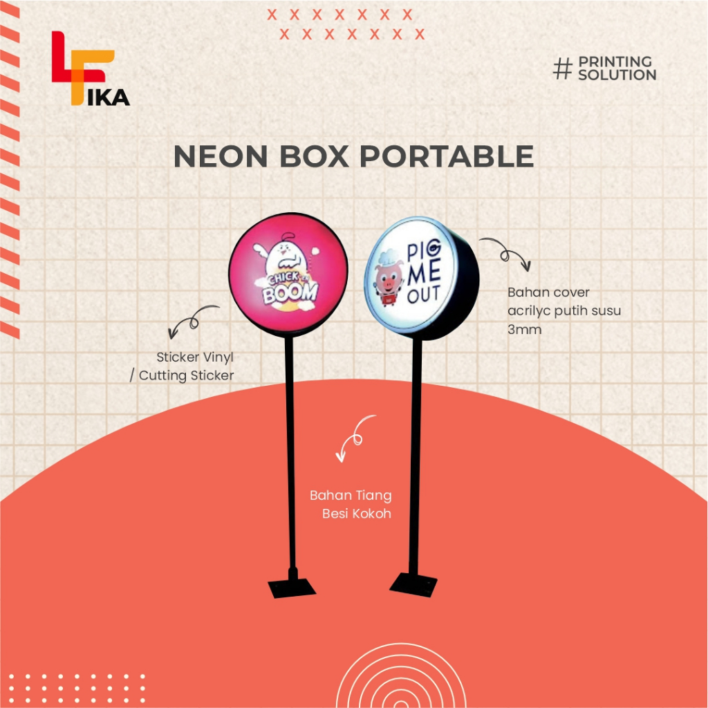 Jual NEON BOX PORTABLE | Shopee Indonesia