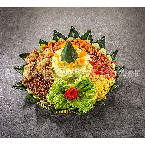 Jual Tumpeng Nasi Kuning By Bebek Dower Resto Porsi 10 Orang Untuk