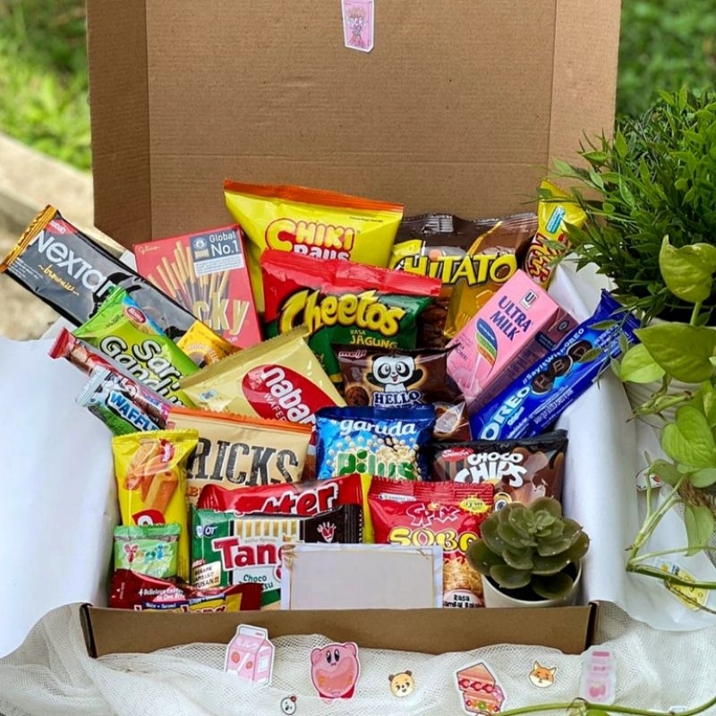 Jual PROMO 5.5 SNACK BOX TERMURAH! / PAKET HEMAT / GIFT BOX/ HAMPERS ...