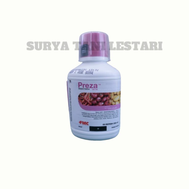 Jual Preza 100 OD 250 Ml Insektisida Hama Ulat Serangga Kutu | Shopee ...
