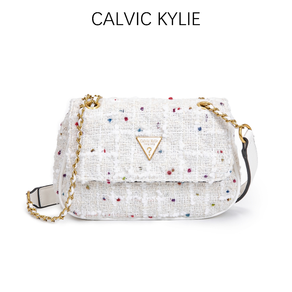 Jual CALVIC KYLIE - Tas rajutan wanita / Tas rantai wanita / Tas bahu ...