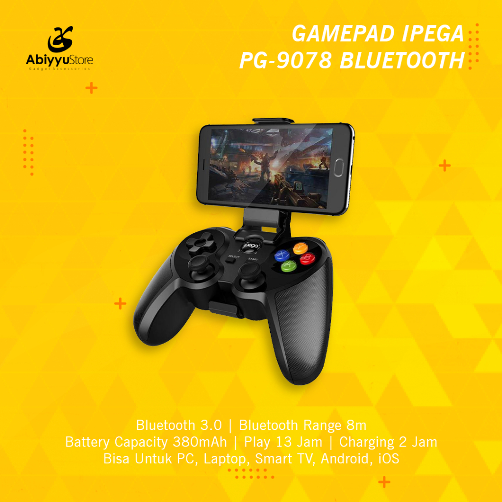 Jual Gamepad Bluetooth Ipega PG-9078 Wireless Stick Gaming Joystick ...