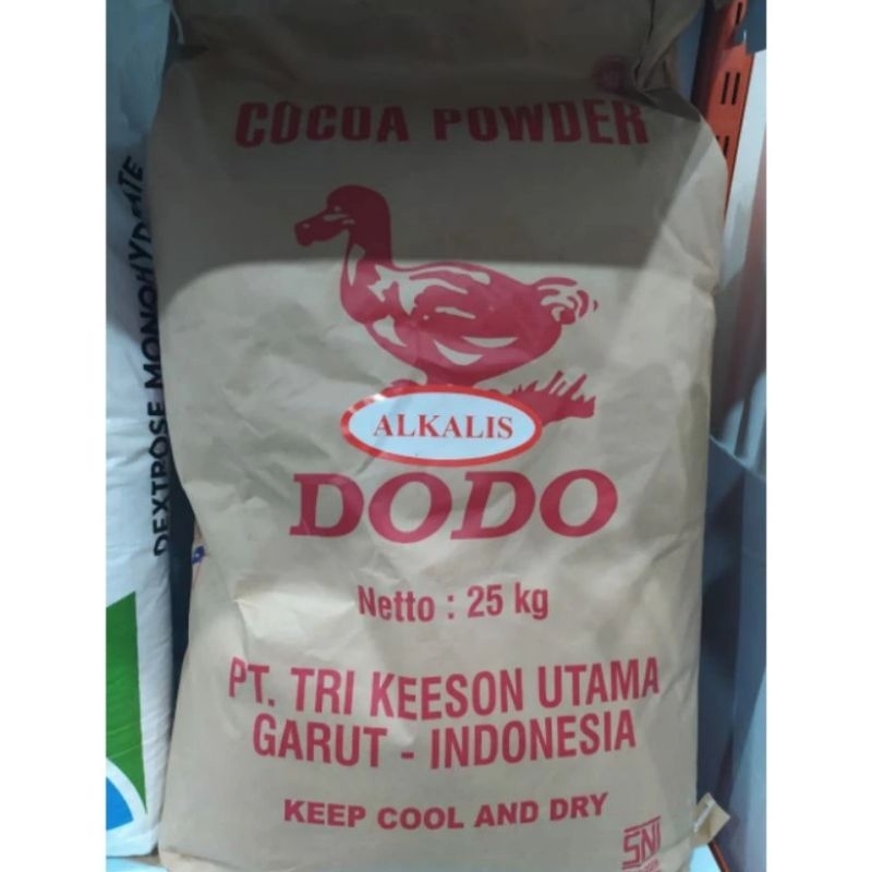 Jual 1 ZAK DODO COCOA POWDER / COKLAT BUBUK 25 KG | Shopee Indonesia