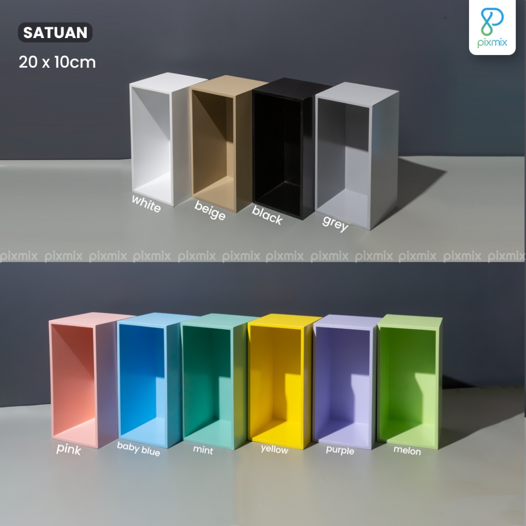 Jual Props Properti Foto Kubus Balok - Empty Box / Cube Boxes Pixmix ...