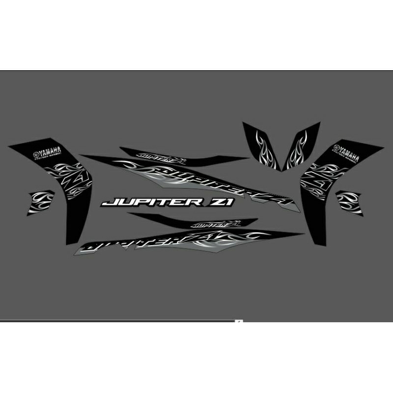 Jual STRIPING STIKER JUPITER Z1 API TERBARU CUSTOM API JUPITER Z1 ...
