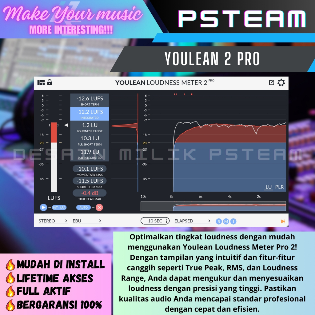 Jual YOULEAN 2 PRO VST PLUGIN ( FULL ACTIVATED / FULL VERSION ...