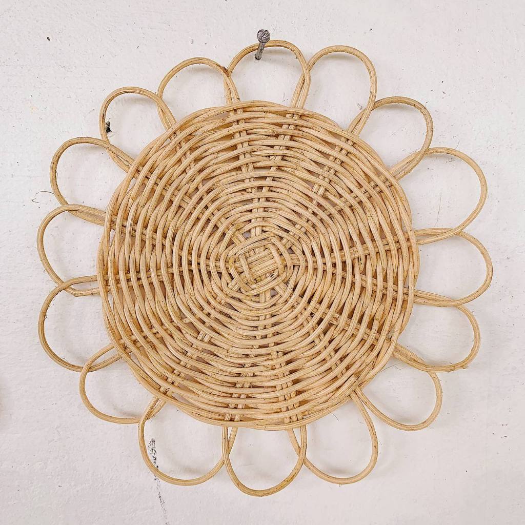 Jual Walldeco Natural / Walldeco Rotan / Pajangan Dinding Rotan ...