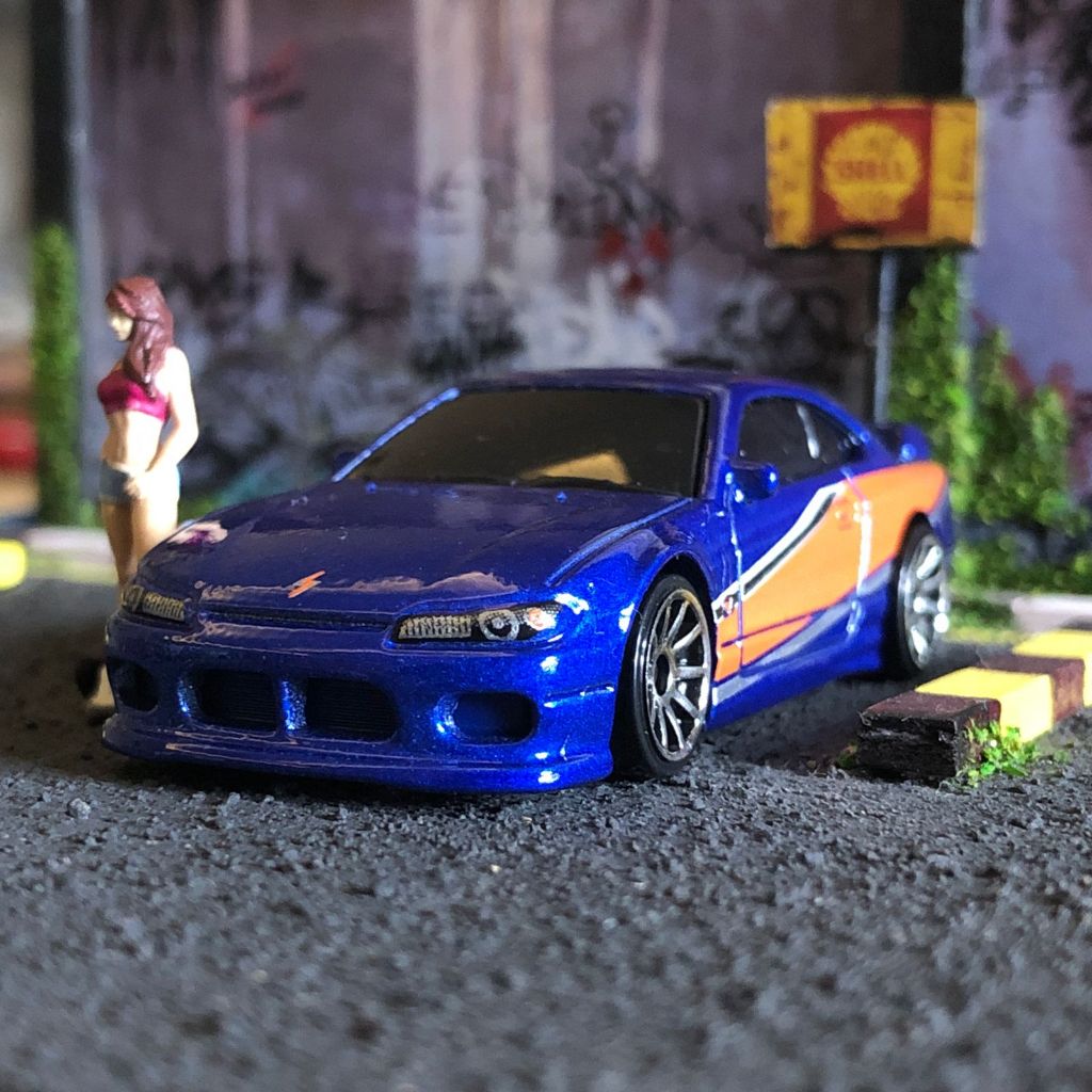 Nissan Silvia Fast & Furious - Solido 1/18 - Mona Lisa Hand Made - Occasion