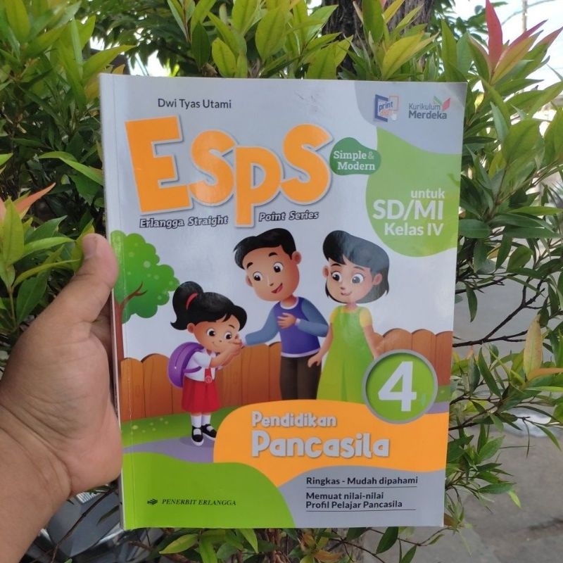 Jual BUKU KURIKULUM MERDEKA ESPS PENDIDIKAN PANCASILA UNTUK SD/MI KELAS ...
