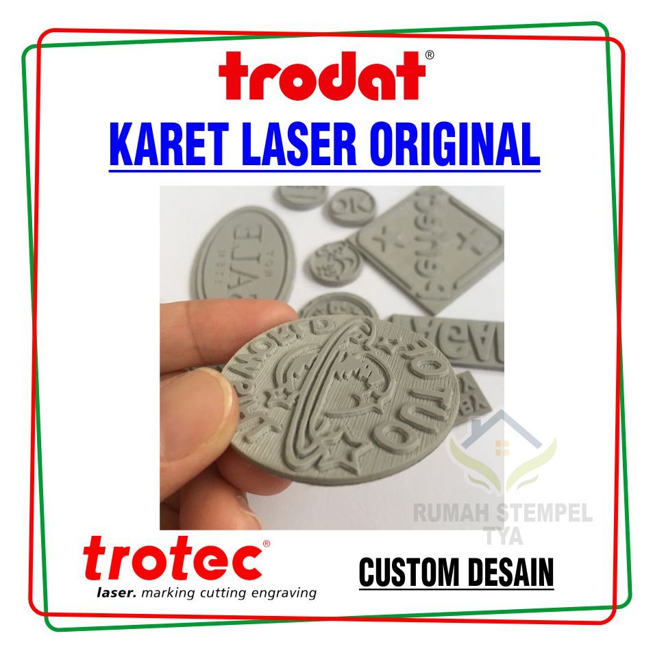 Jual KARET STEMPEL LASER TRODAT ORIGINAL | Shopee Indonesia