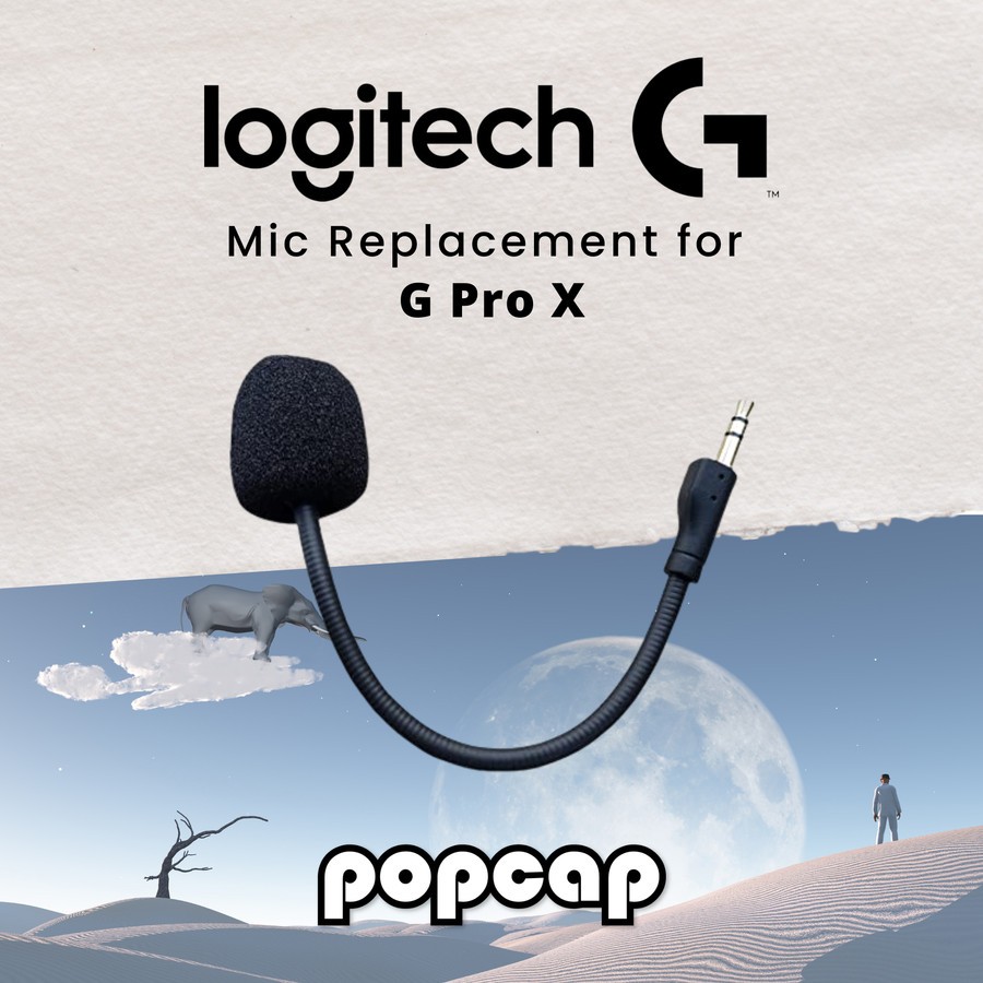Jual Mic Logitech G Pro X Gaming Headset Microphone Replacement ...