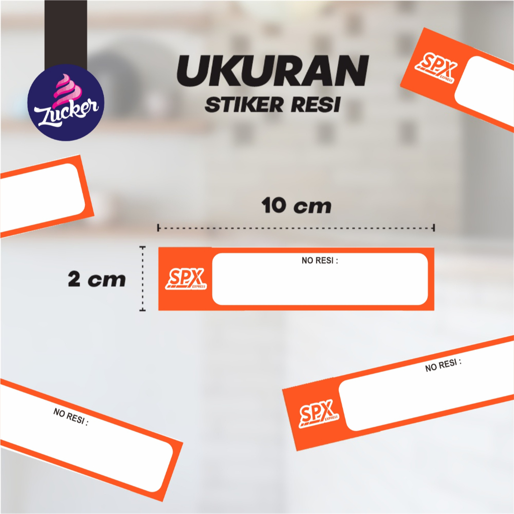 Jual Stiker Resi Nama Ekspedisi ( Isi 100 ) | Shopee Indonesia