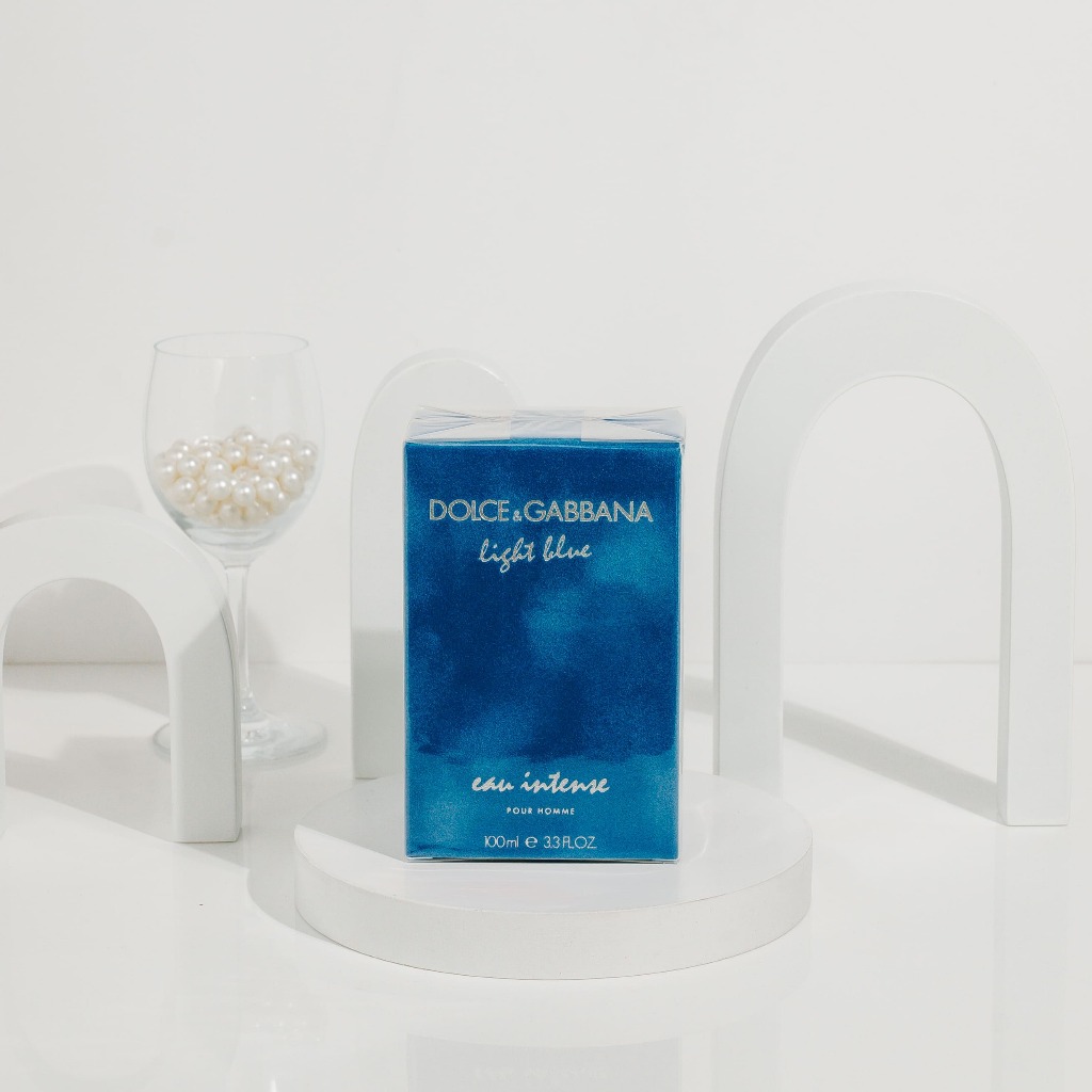 Jual Dolce Gabbana Light Blue Eau Intense Man 100 ML Shopee