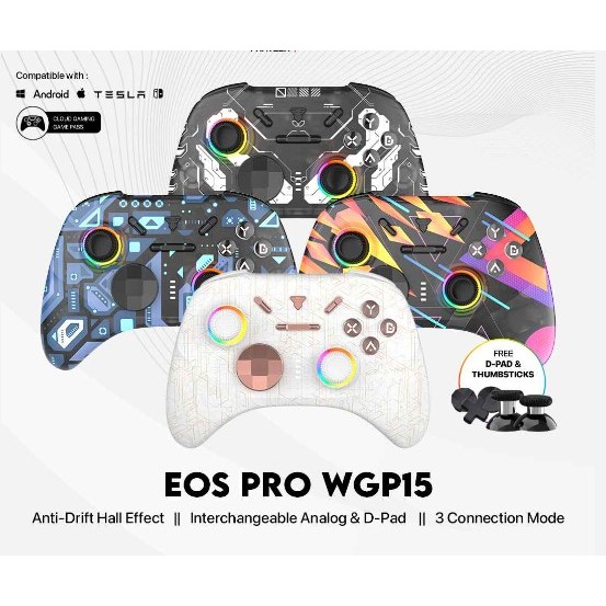 Jual Fantech Wgp Wgp Eos Pro Multi Platform Wireless Gamepad Shopee Indonesia