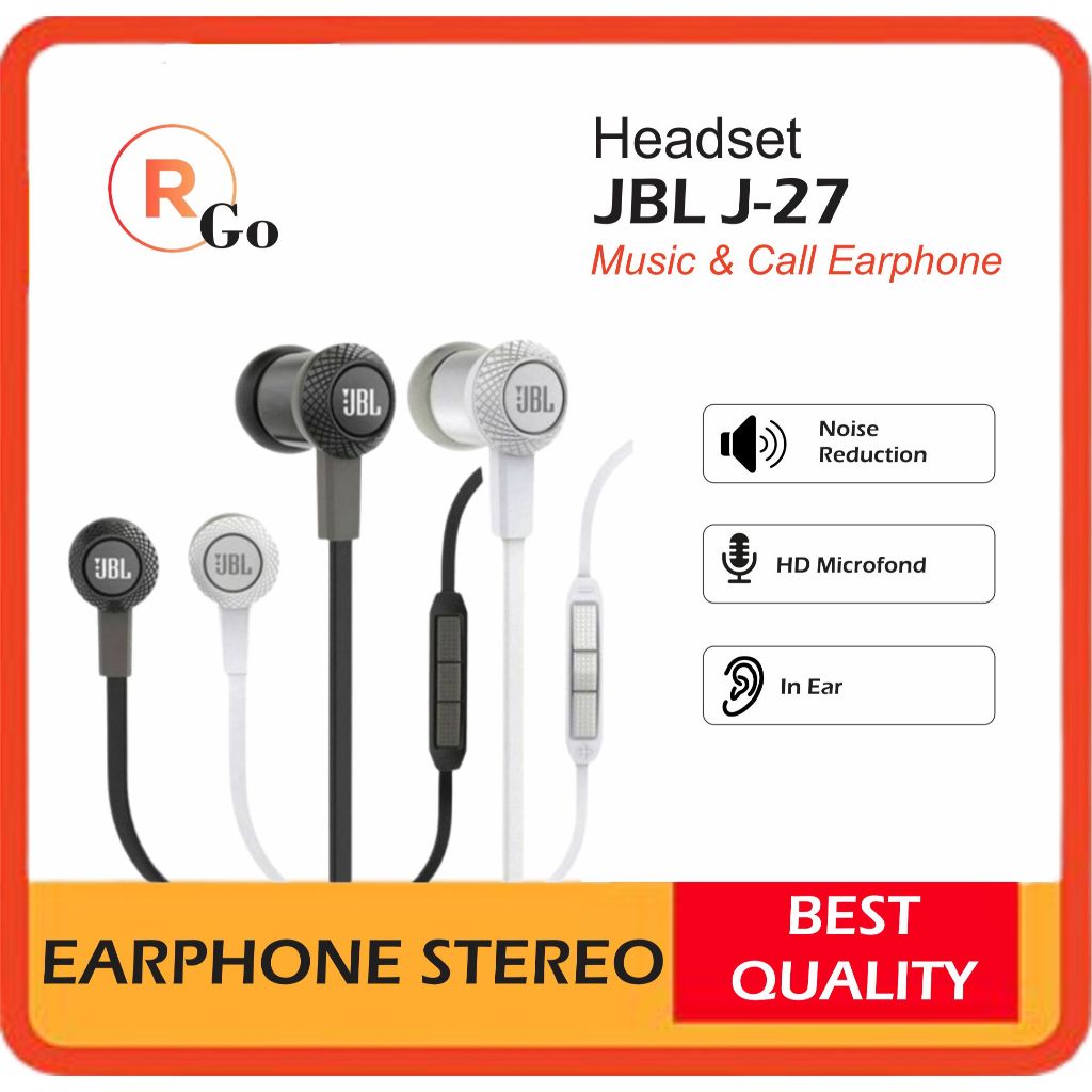 Jual Headset Bass Stereo JBL S100-J27 Original Shopee Indonesia
