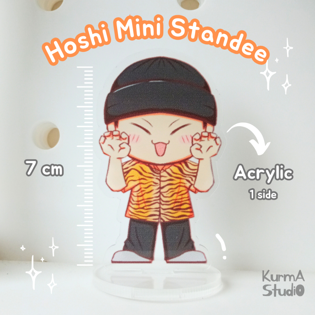 Jual SEVENTEEN Hoshi Horanghae TTT Fanmade Stuff - Mini Standee and ...