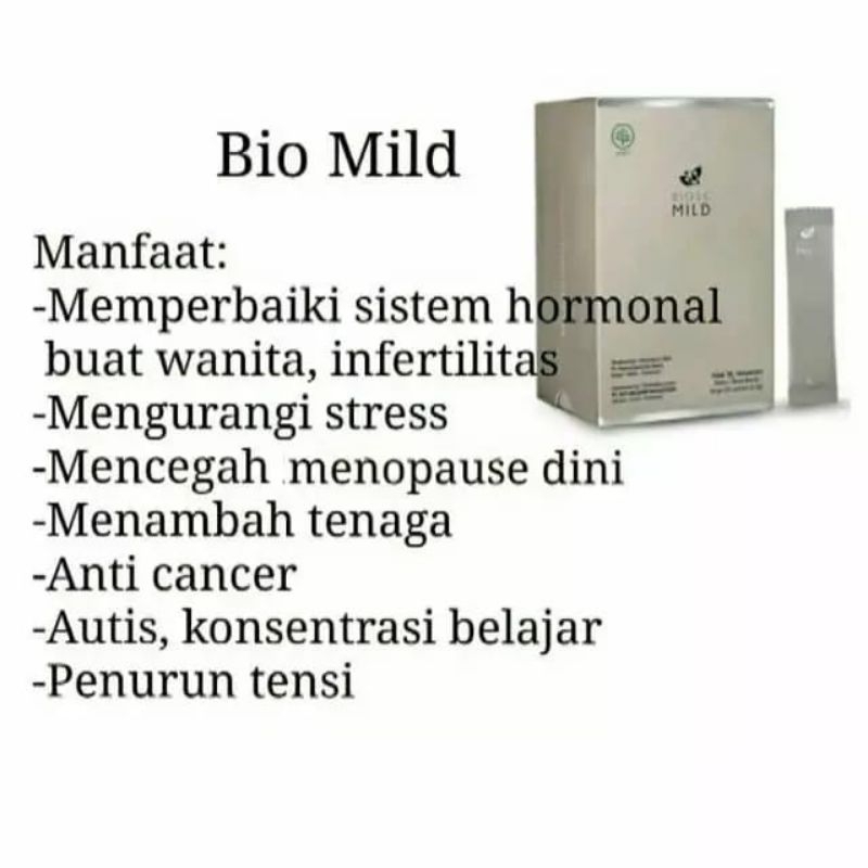 Jual BIOMILD BIOGREEN SCIENCE BIO MILD 30 SACHET 100% ORIGINAL SEGEL ...