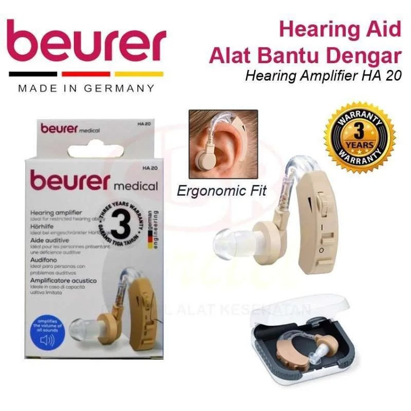 Jual Hearing Aid HA 20 | Alat Bantu Dengar Beurer | Shopee Indonesia