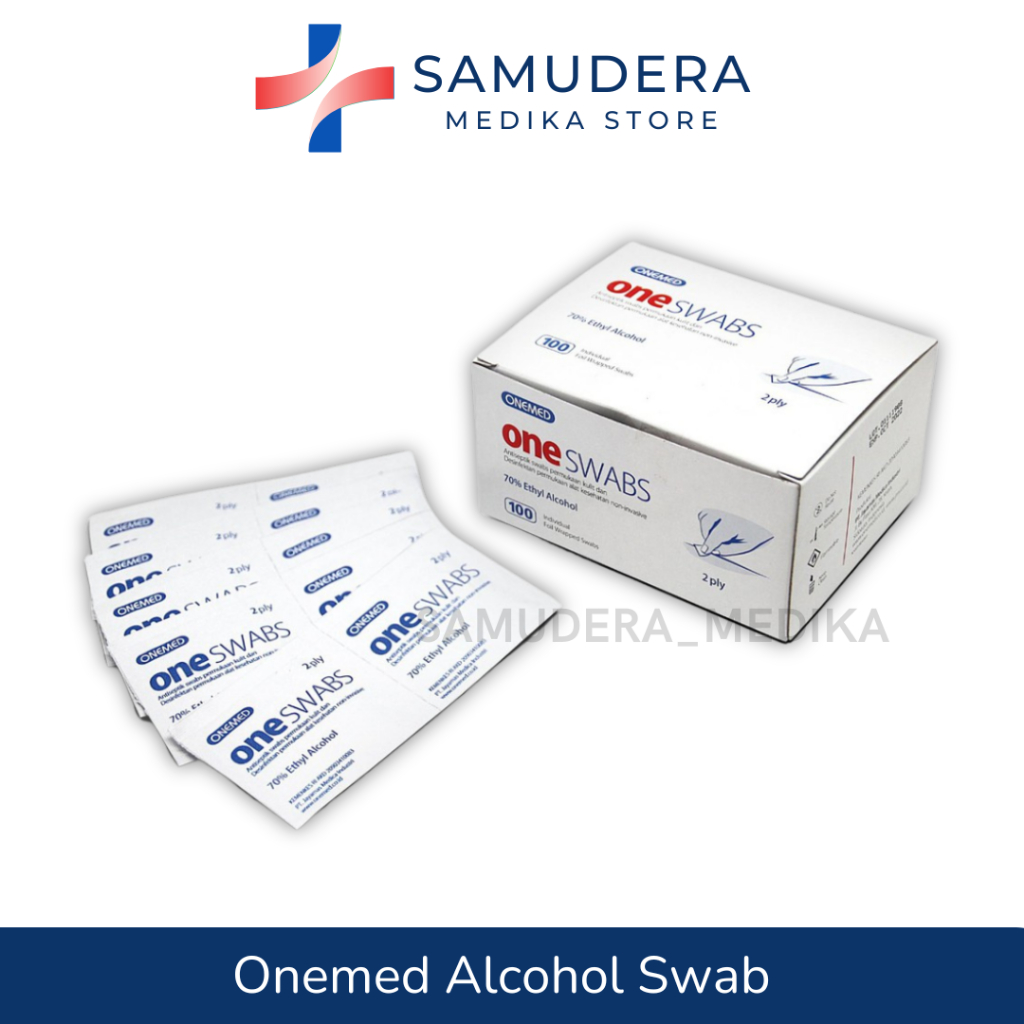 Jual Onemed Alkohol Swab Isi 100 | Oneswabs Per Box Isi 100 Pcs ...
