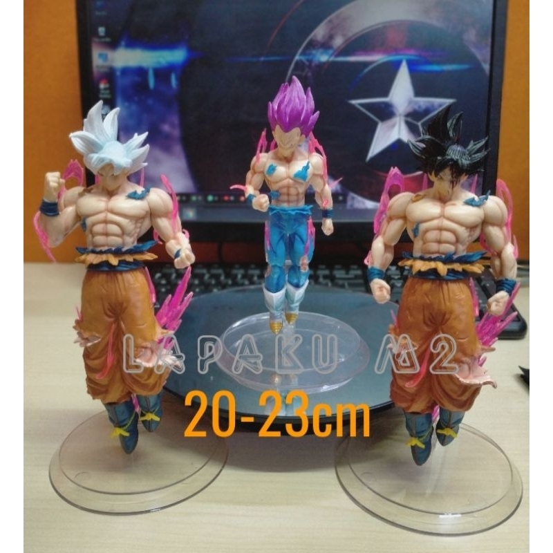 Jual Action Figure Dragon Ball Floating Goku Ultra Instinct Statue ...