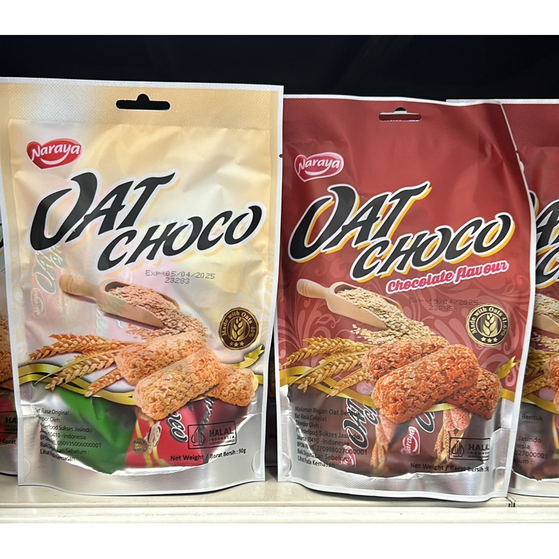Jual Naraya OAT CHOCO 9’s/10’s 90gram aneka varian | Shopee Indonesia