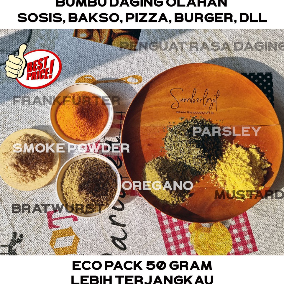 Jual Promo banting ECO PACK Bumbu Sosis Burger Nugget Bakso Pizza Fried ...