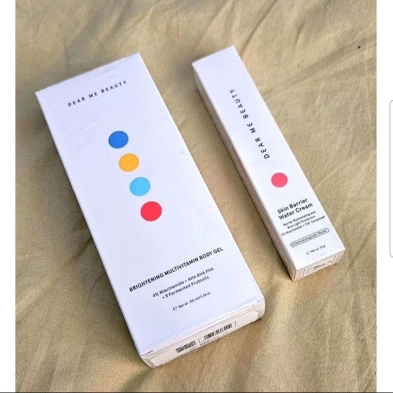 Jual Dear Me Beauty Skin Barrier Water Cream & Brightening Multivitamin
