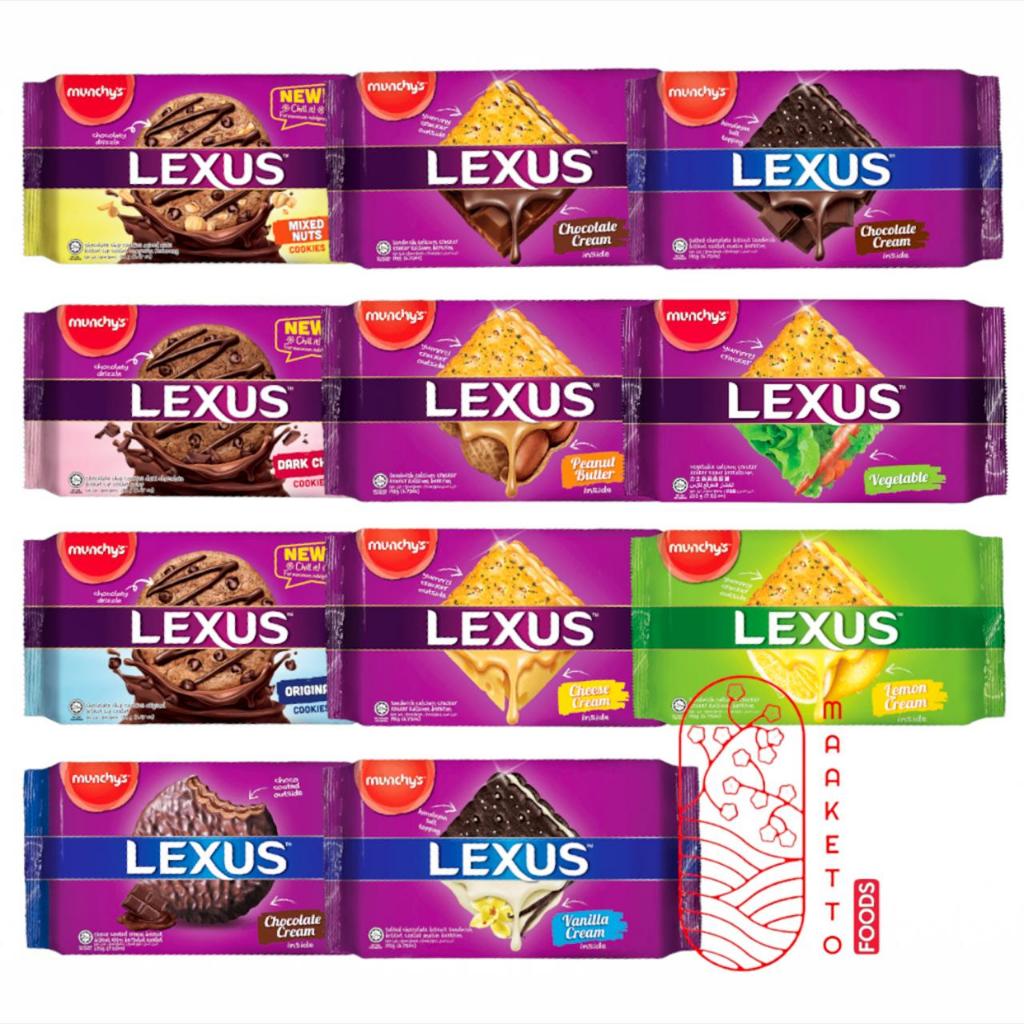 Jual Biskuit Lexus Munchy's Sandwich Crackers / Lexus Munchys Cookies ...