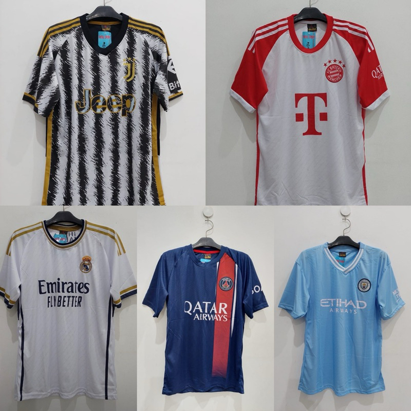 JERSEY BOLA KLUB EROPA HOME LOKAL MURAH