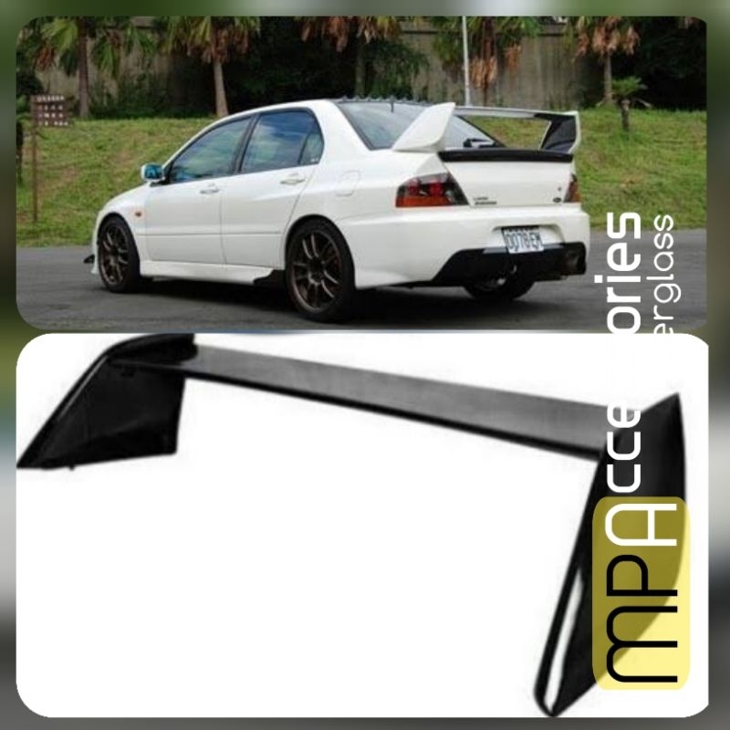 Jual Spoiler Spoiler Mitusbishi Lancer Evo 7,8,9 | Shopee Indonesia