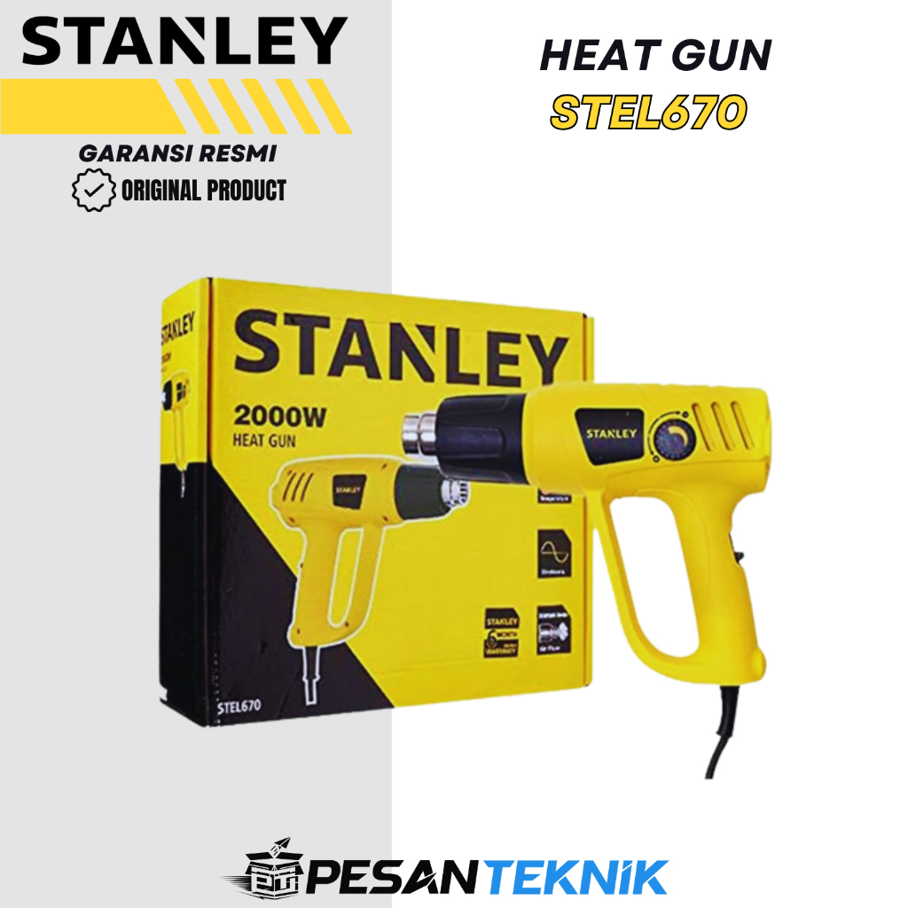 Jual Stanley Heat Gun Mesin Pemanas Listrik W Stel Shopee