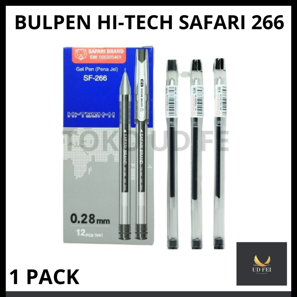 Jual (1 PACK) Bulpen HI-tech/ Bulpen Hi-Tech Safari/Bulpen Safari 0.28 ...