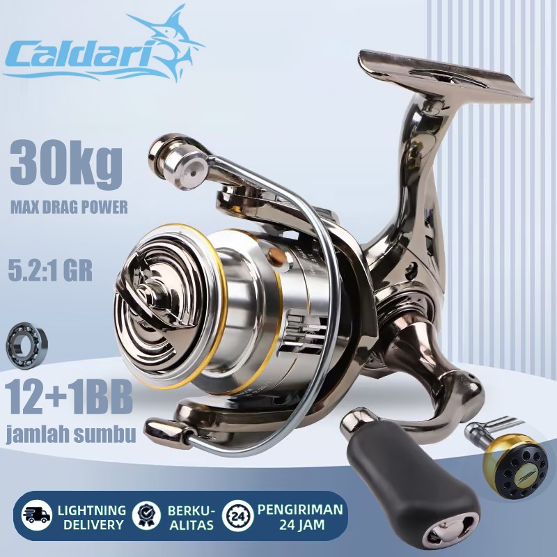 Jual 2025 New [Dikirim Dari Jakarta] paduan aluminium Reel Pancing
