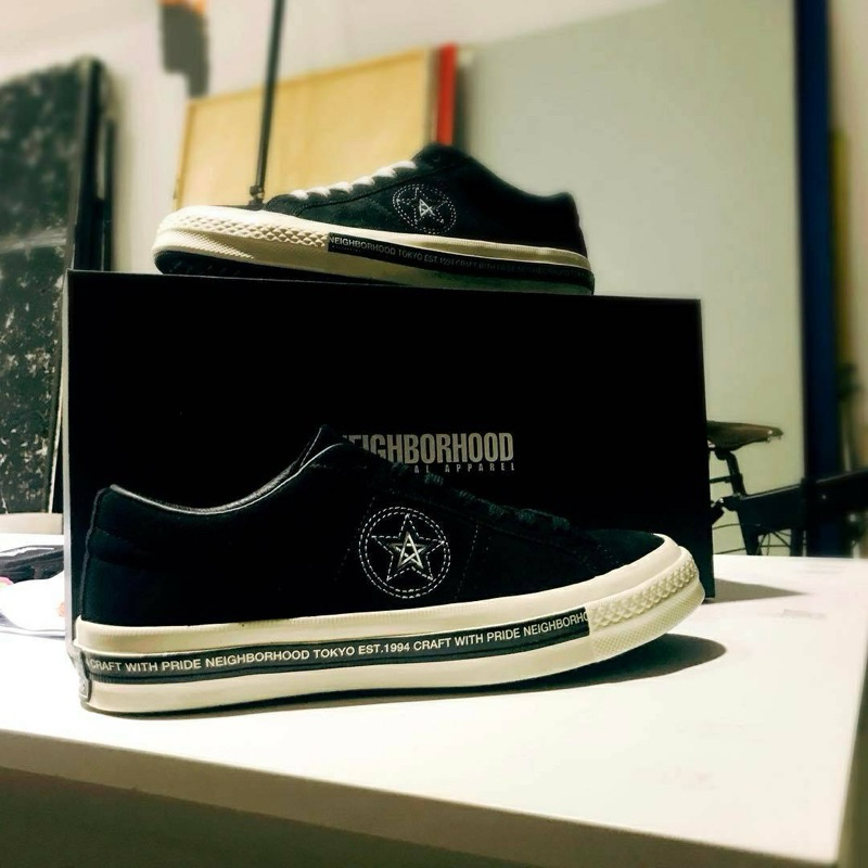 Converse one star 74 ox neighborhood black hot sale