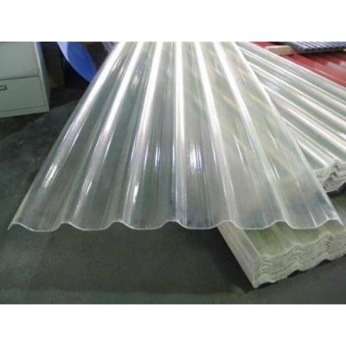 Jual ATAP FIBERGLASS GELOMBANG GALVALUM/RATA TRANSPARAN BENING TERMURAH ...