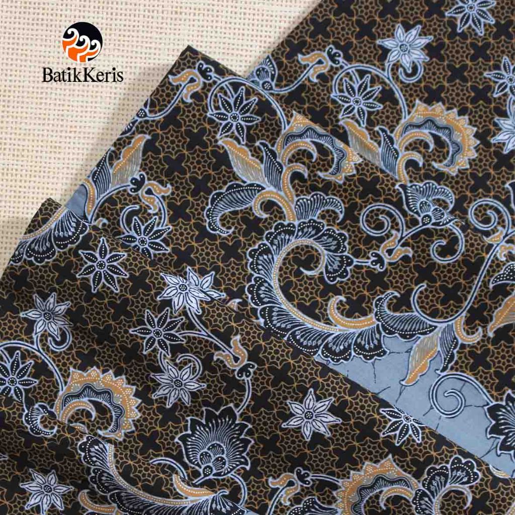 Jual Batik Keris Bahan Potongan Motif Lintang 003FSU8 | Shopee Indonesia