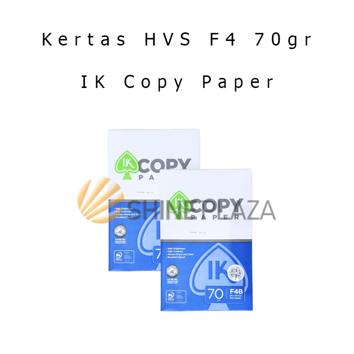 Jual Kertas Hvs F4 70gr Ik Copy Paper Kertas Print Fotocopy Putih