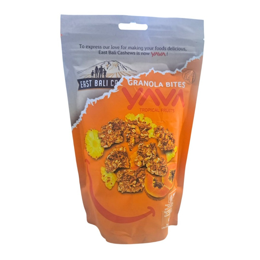 Jual Yava Granola Bites Tropical Fruit 125gr | Shopee Indonesia
