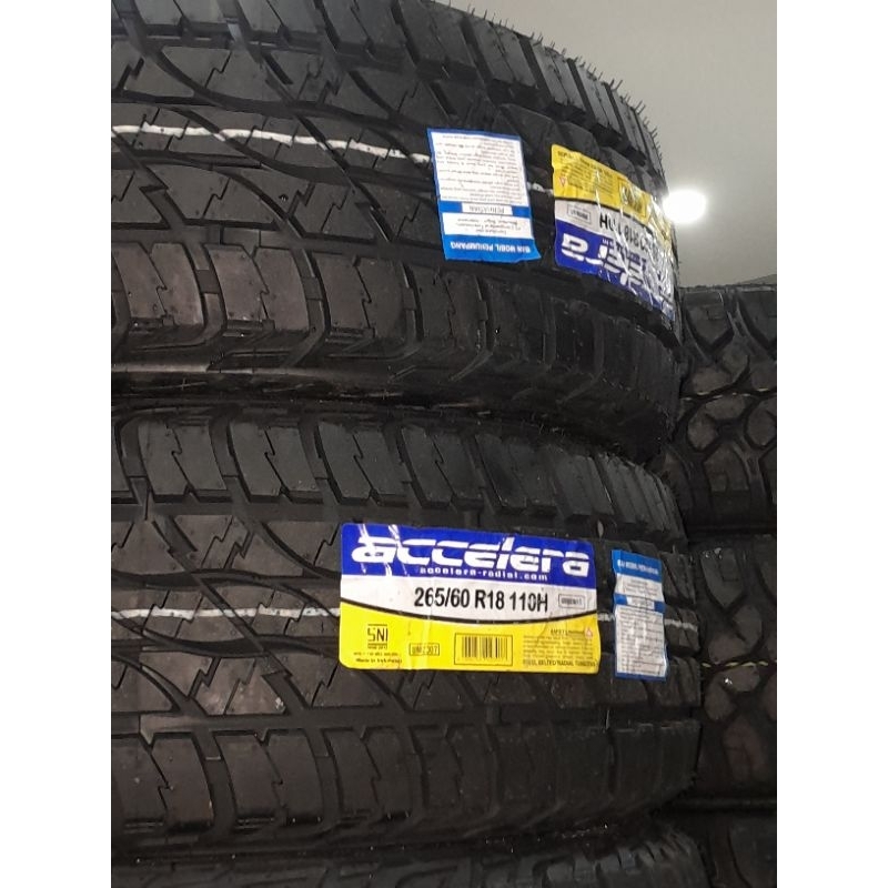 Jual JUAL BAN MOBIL PAJERO HILLUX FORTUNER 265 60 R18 ACCELERA OMIKRON ...