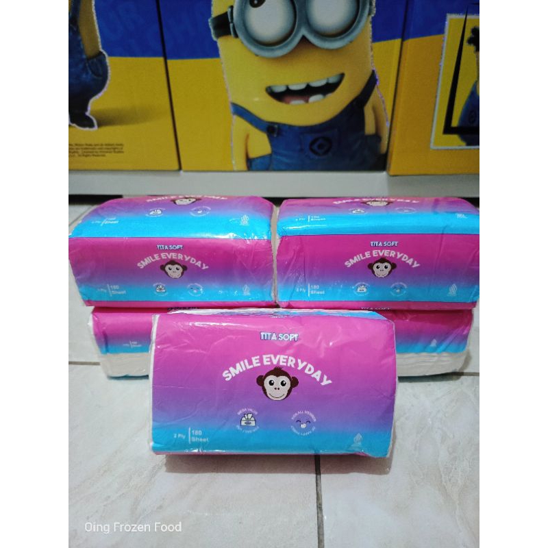 Jual TISSUE TITA 180 SHEET 2FLY | Shopee Indonesia