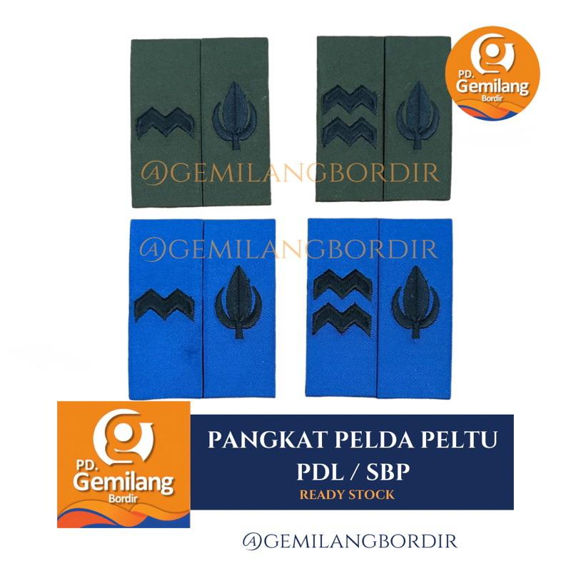 Jual Pangkat Pelda Peltu Pdl Sbp Pangkat Tni Shopee Indonesia