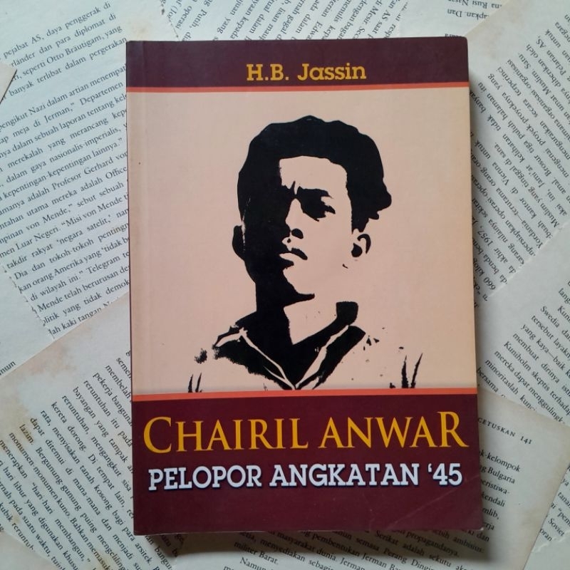 Jual Buku Sastra CHAIRIL ANWAR PELOPOR ANGKATAN '45 Original Seken ...