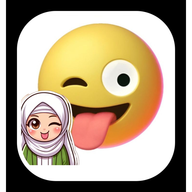 Jual stiker emoji custom | Shopee Indonesia